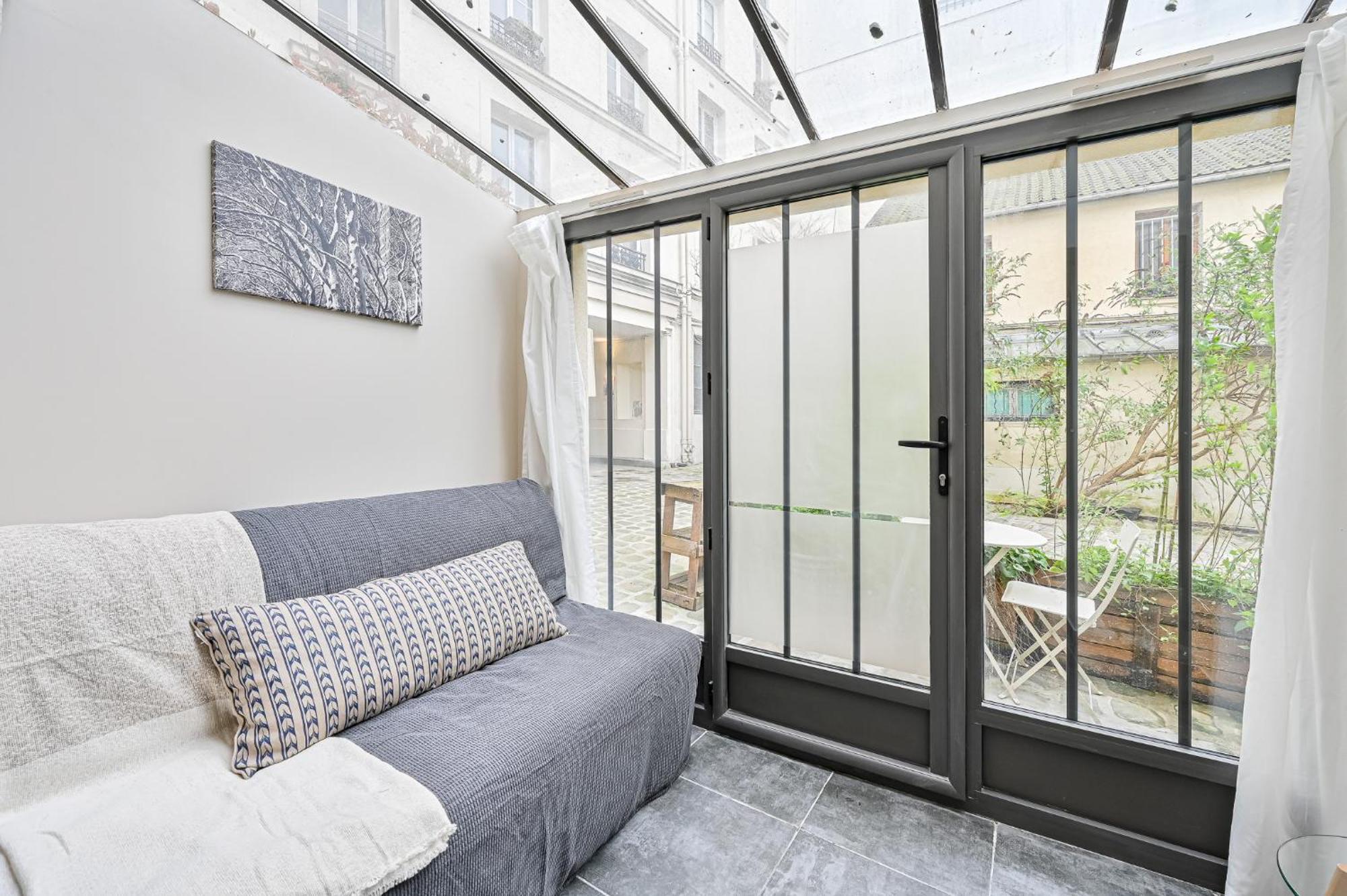 Ferienwohnung L'Oasis Parisien - 2 Pers - Metro Oberkampf Exterior foto